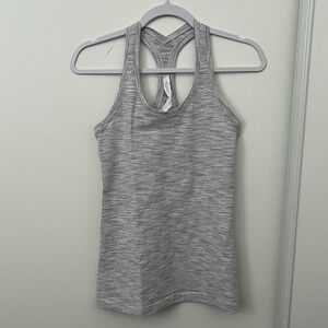 Lululemon Gray Racerback Tank Top
